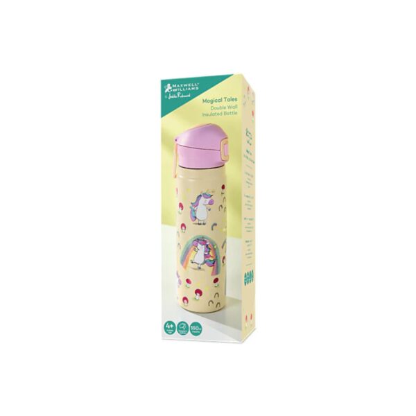 MW Jedda Robaard Magical Tales Double Wall Insulated Bottle 550mL Unicorn Gift Boxed - Image 3