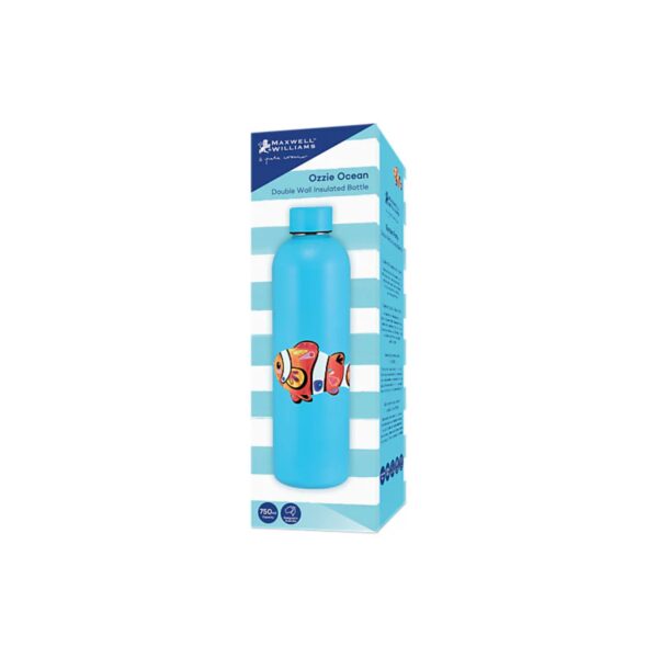 MW Pete Cromer Ozzie Ocean Double Wall Insulated Bottle 750mL Clown Fish Gift Boxed - Image 3