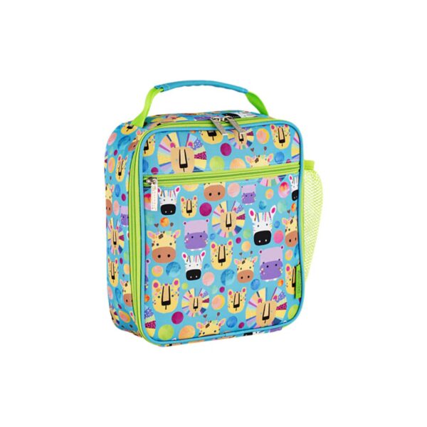 MW Kasey Rainbow Critters Insulated Children's Lunch Bag Blue - Image 2