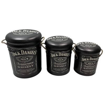 Tin Ottoman - Jack Daniel's