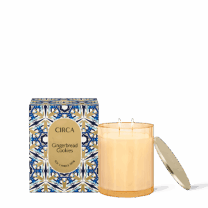 CIRCA Soy Scented Candle 350g - Gingerbread Cookies (Limited Edition)