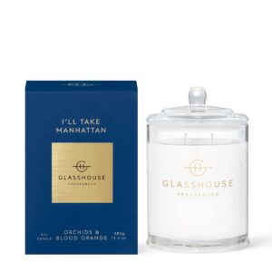 Glasshouse Triple Scented Soy Candle 380g - I'll Take Manhattan
