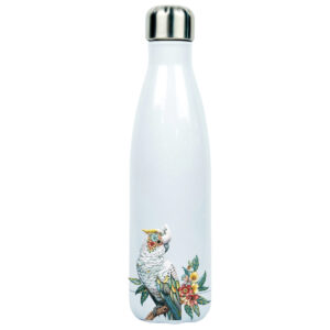 Australia Wildlife Animal Vacuum Insulated Drinking Bottle - Cockatoo