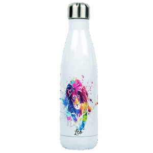 Designed Zodiac Stainless Vacuum Insulated Drinking Bottle 500ml - Leo