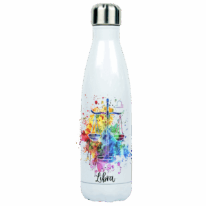 Designed Zodiac Stainless Vacuum Insulated Drinking Bottle 500ml - Libra