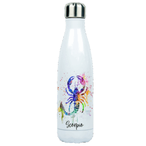 Designed Zodiac Stainless Vacuum Insulated Drinking Bottle 500ml - Scorpio