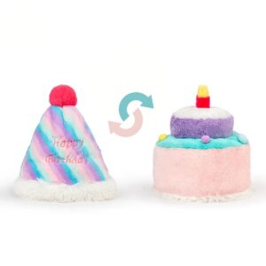 Reversible Birthday Hat - Cake Hat