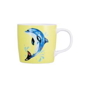 Maxwell & Williams Pete Cromer Ozzie Ocean Mug 370mL Dolphin Gift Boxed