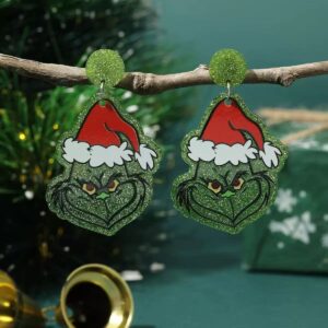 Christmas Earrings – Grinch
