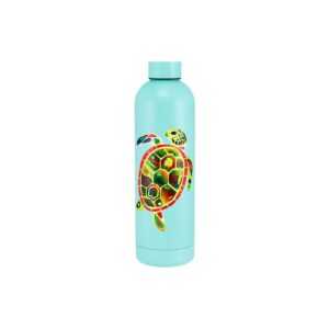 MW Pete Cromer Ozzie Ocean Double Wall Insulated Bottle 750mL Green Turtle Gift Boxed
