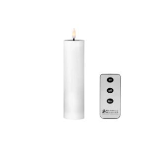 Maxwell & Williams Let's Get Lit LED Flameless Candle Natural Gift Boxed With Remote