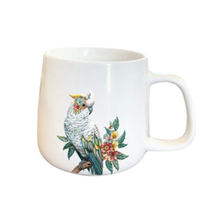 Australia Wildlife Animal Ceramic Mug 315ml - Cockatoo