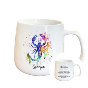 Designed Zodiac Ceramic Mug 315ml – Scorpio