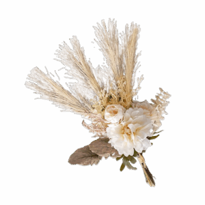 Artificial Flower Bouquet - Creamy Posy 41cm