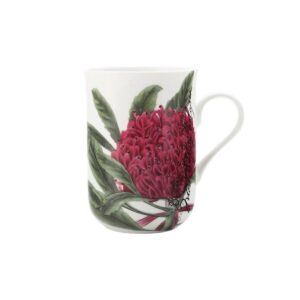 Maxwell & Williams Royal Botanic Gardens Australian Botanics Mug Telopea 300mL Gift Boxed