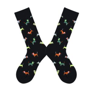 Paired Socks - Colour Dachshunds