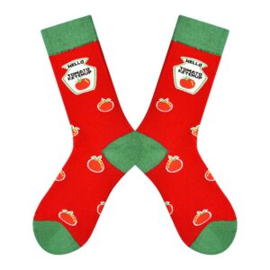 Paired Socks - Tomato Sauce