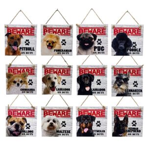 Beware Pet Sign Collection