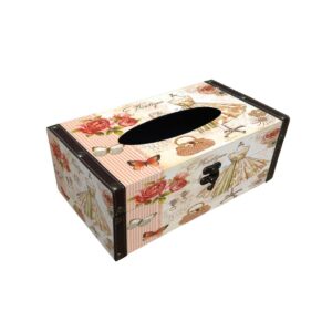 Vintage Tissue Box Case - Vintage Dress