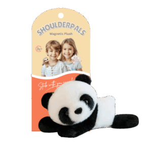 Magnetic Shoulder Pals Plush Toy 16cm - Panda