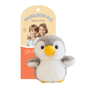 Magnetic Shoulder Pals Plush Toy 12cm - Penguin