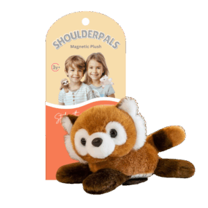 Magnetic Shoulder Pals Plush Toy 16cm - Red Panda