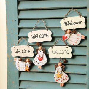 Welcome Angel Ornaments Set 12pcs