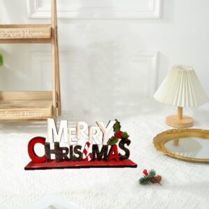 Wooden Christmas Tabletop Sign